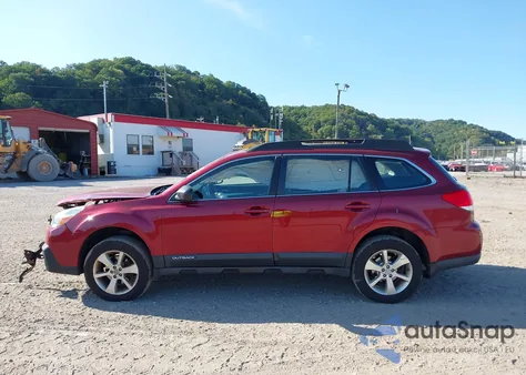 2014 Subaru Outback 2.5I из США, поврежденный, VIN 4S4BRBAC5E3208783